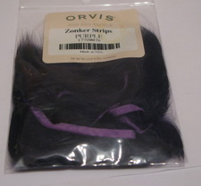 ������ �������� 3-4 ��. (�����) zonker strips purple  Orvis /N Spirit